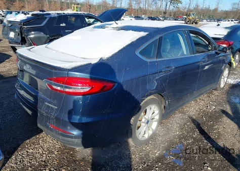 2019 Ford Fusion Energi Titanium from USA, damaged, VIN 3FA6P0SU4KR157464